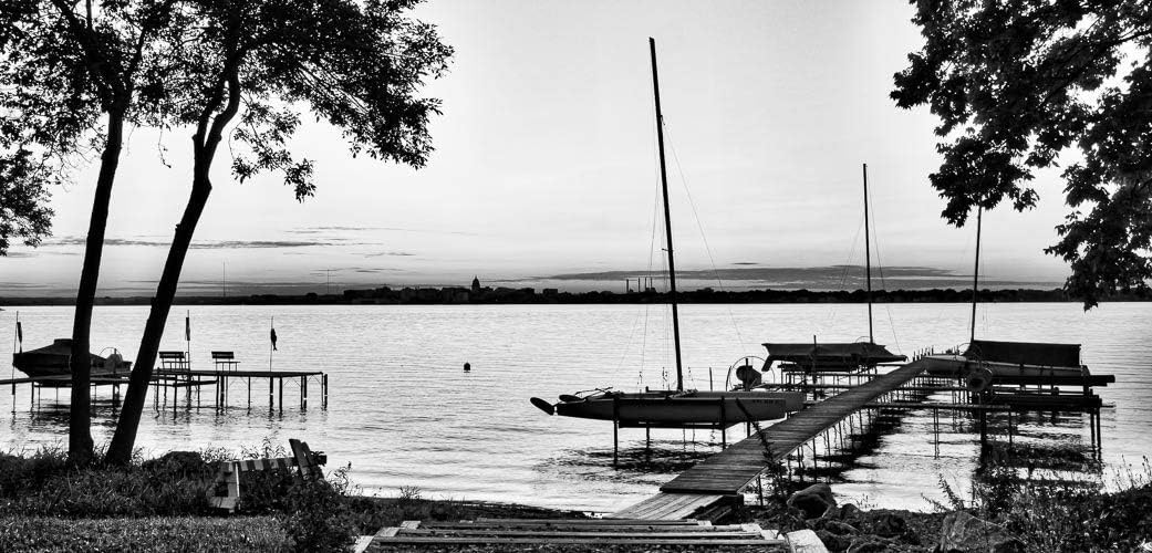 Capitol, Madison, Wisconsin across Lake Monona Photograph