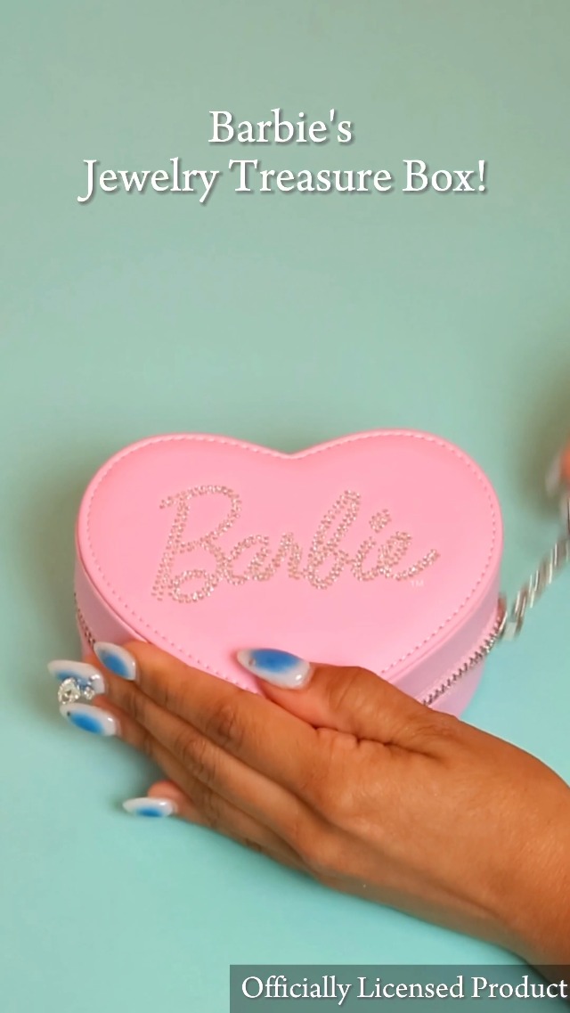 Amazon.com: SALLY ROSE Barbie Travel Jewelry Case Official License