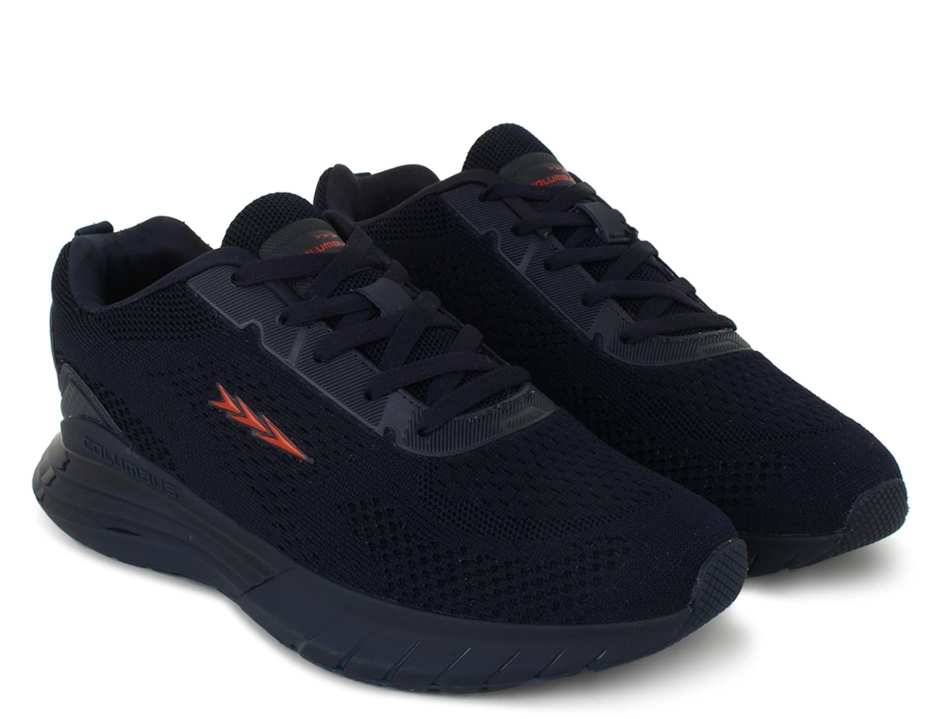 Columbus Mens Odin (M) Sports Running Shoe- Navy/Red UK/India-10 (B0B1VNVS3B) Amazon Price History, Amazon Price Tracker