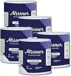 Esparadrapo Tape Impermeável Extra Flexível Branco 5 cm x 4,5 m - Kit com 5 Unidades