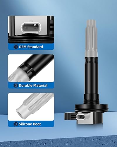 Vista 698 de ECCPP Bobinas de encendido portátiles de repuesto para automóvil compatibles con Infiniti I30/para Nissan Maxima 3.0L V6 2000-2001 Reemplazo