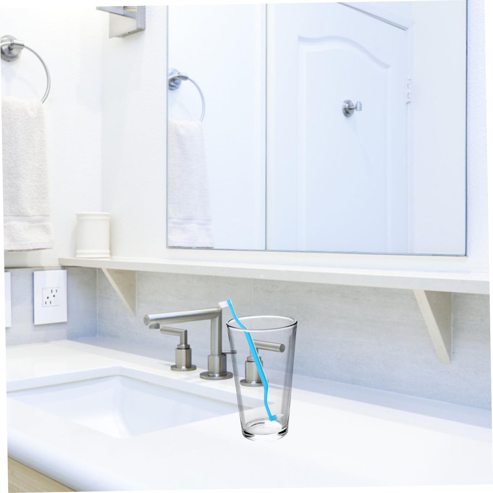 Healvian 20pièces Brosse Interdentaire Manuelle Ergonomique à Double Tête Brosse à Dents Portable Pour Nettoyage Précis Entre Les Dents Idéale Pour Détartrage Et Hygiène Bucco-