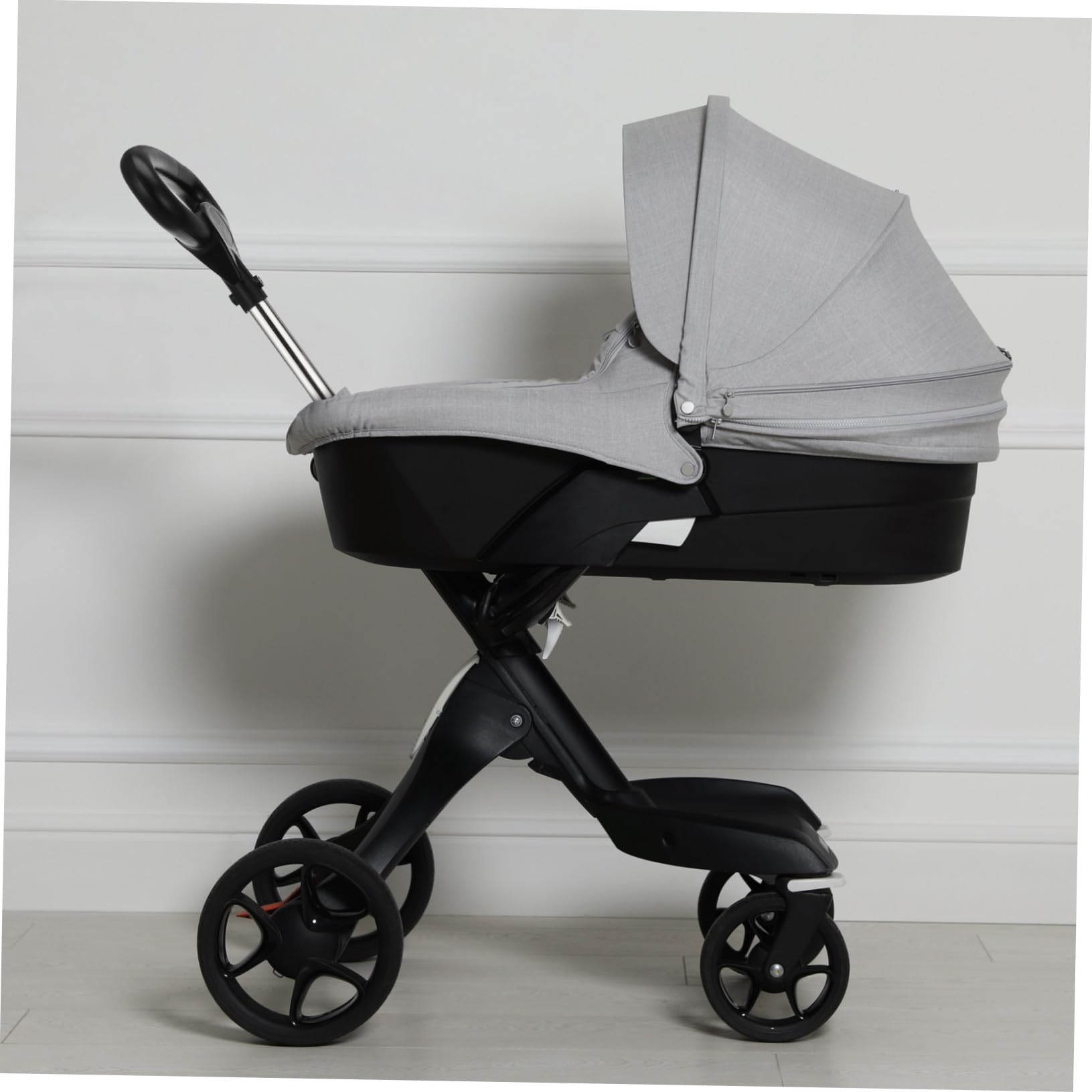 Didiseaon Accesorio Asa del Cochecito para Niños Pequeños, Manija de Empuje Ergonómica, Diámetro 25 Mm, Compatible Cochecitos de Ñiño, Accesorio para Paseo Cómodo y Seguro, Adecuado