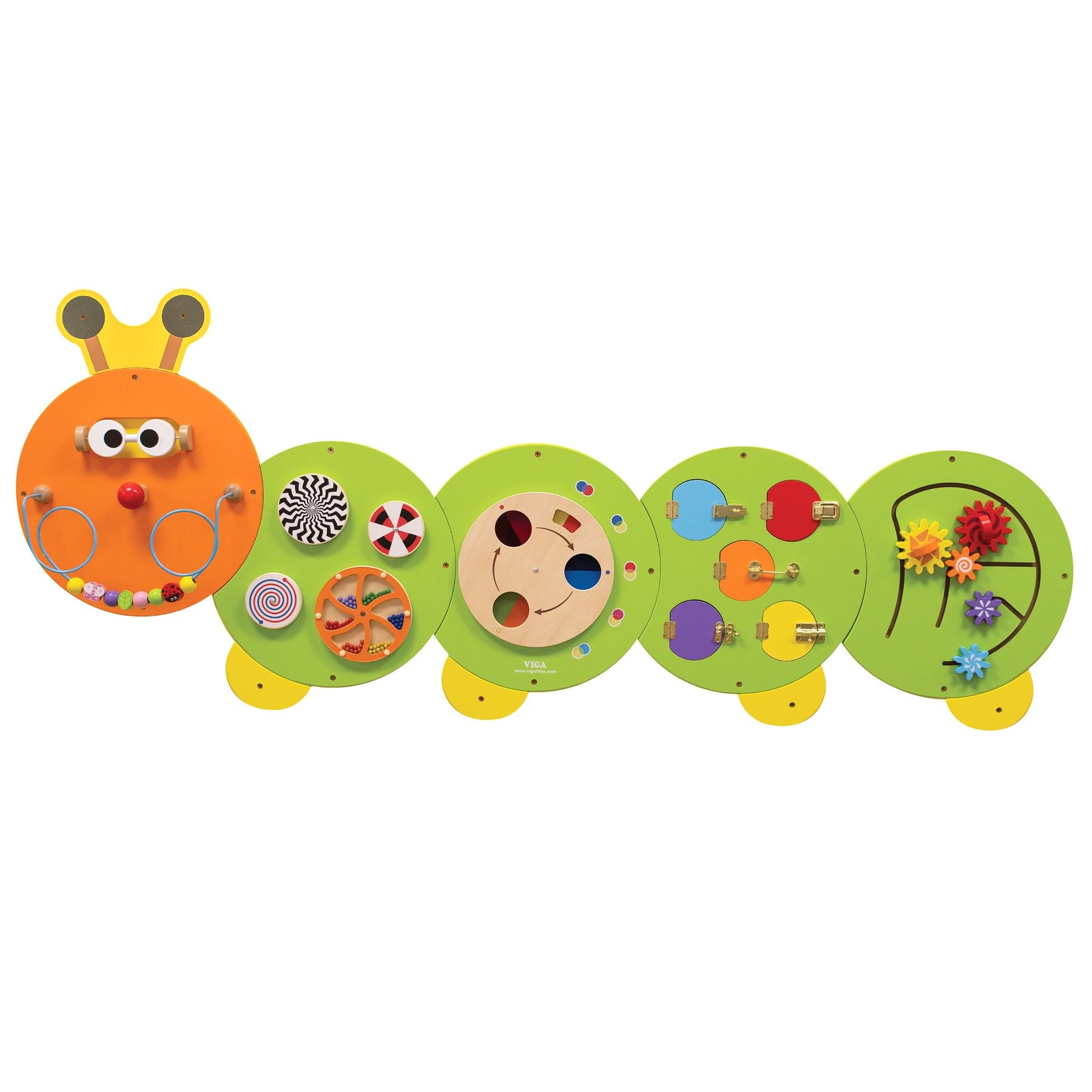 Viga Toys Wall Toy Caterpillar - Figura Decorativa de Pared (44557)