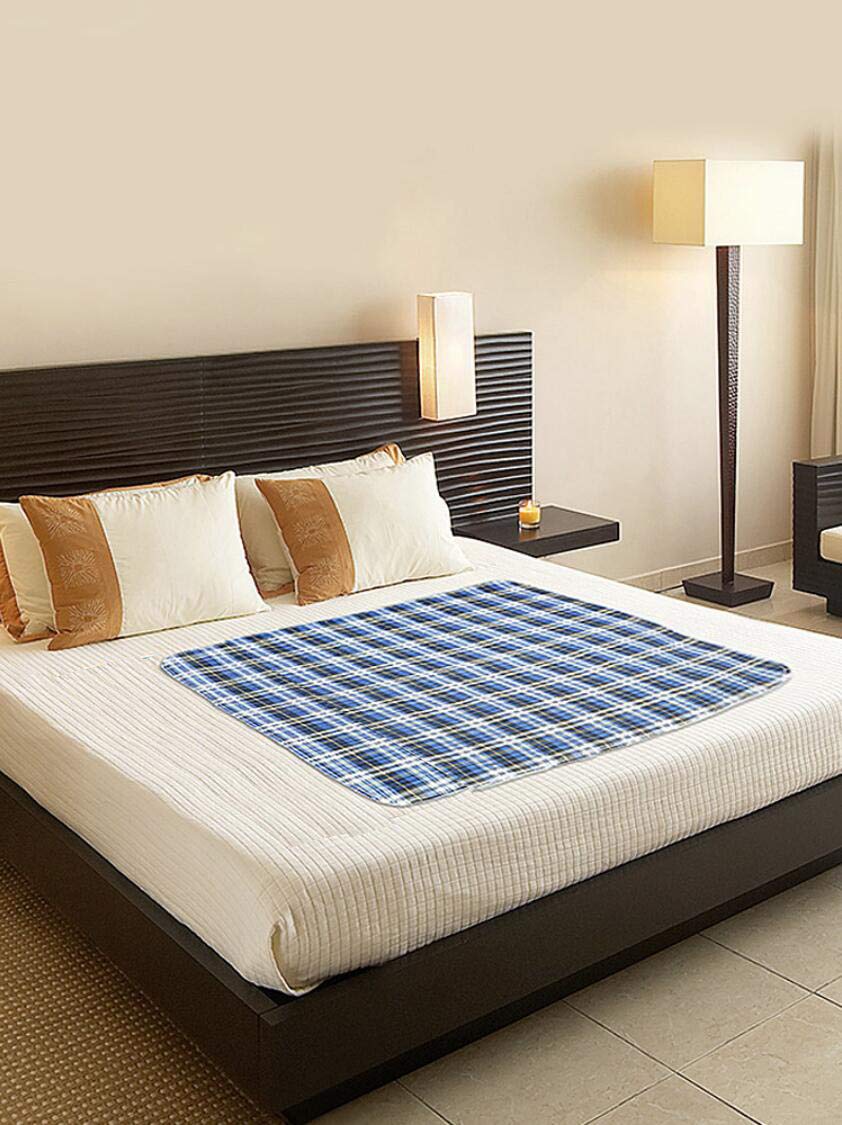Almohadillas de Cama Antideslizantes para incontinencia, Lavables (36 x 34 Pulgadas, Paquete de 2), Almohadillas de Cama Impermeables, Almohadillas de Cama Lavables para Adultos, Perros, niños