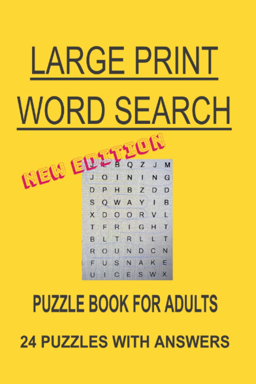 2022 Word Search Puzzle Book for Adults