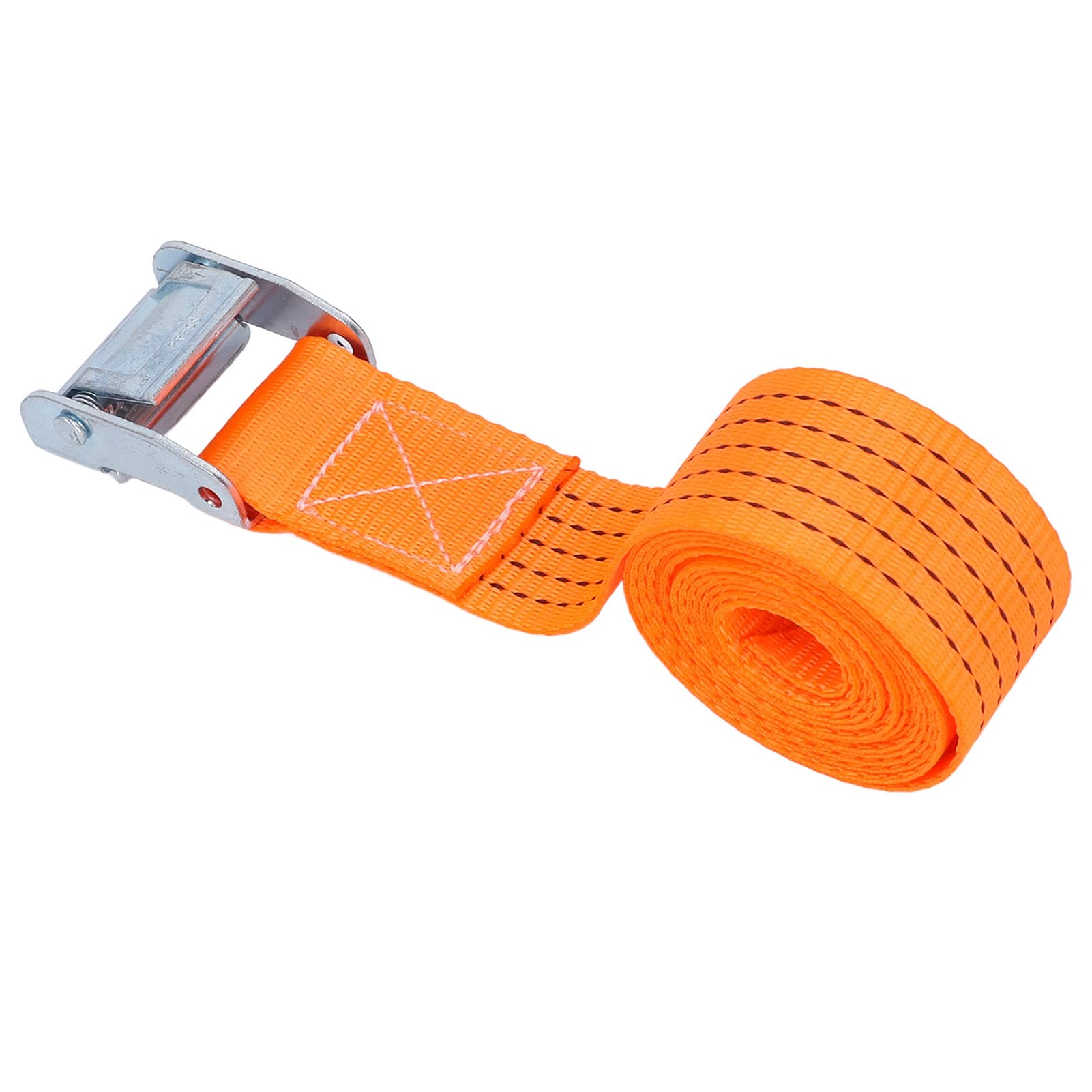 Cinghie di Ancoraggio Regolabili da 4 Pollici e 50 Mm per Moto, Rimorchio e Camion – Ancoraggio Resistente con Fibbia a Camma a Sgancio Rapido