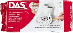 DAS Argila Modeladora, Branca, 500 g