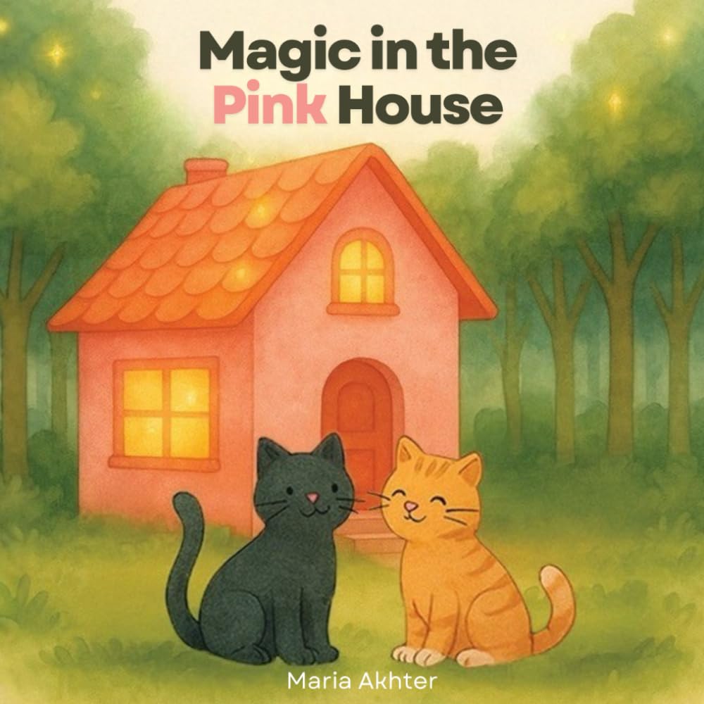 Magic in the Pink House: A Heartwarming Tale of Friendship, Curiosity & Cozy Magic