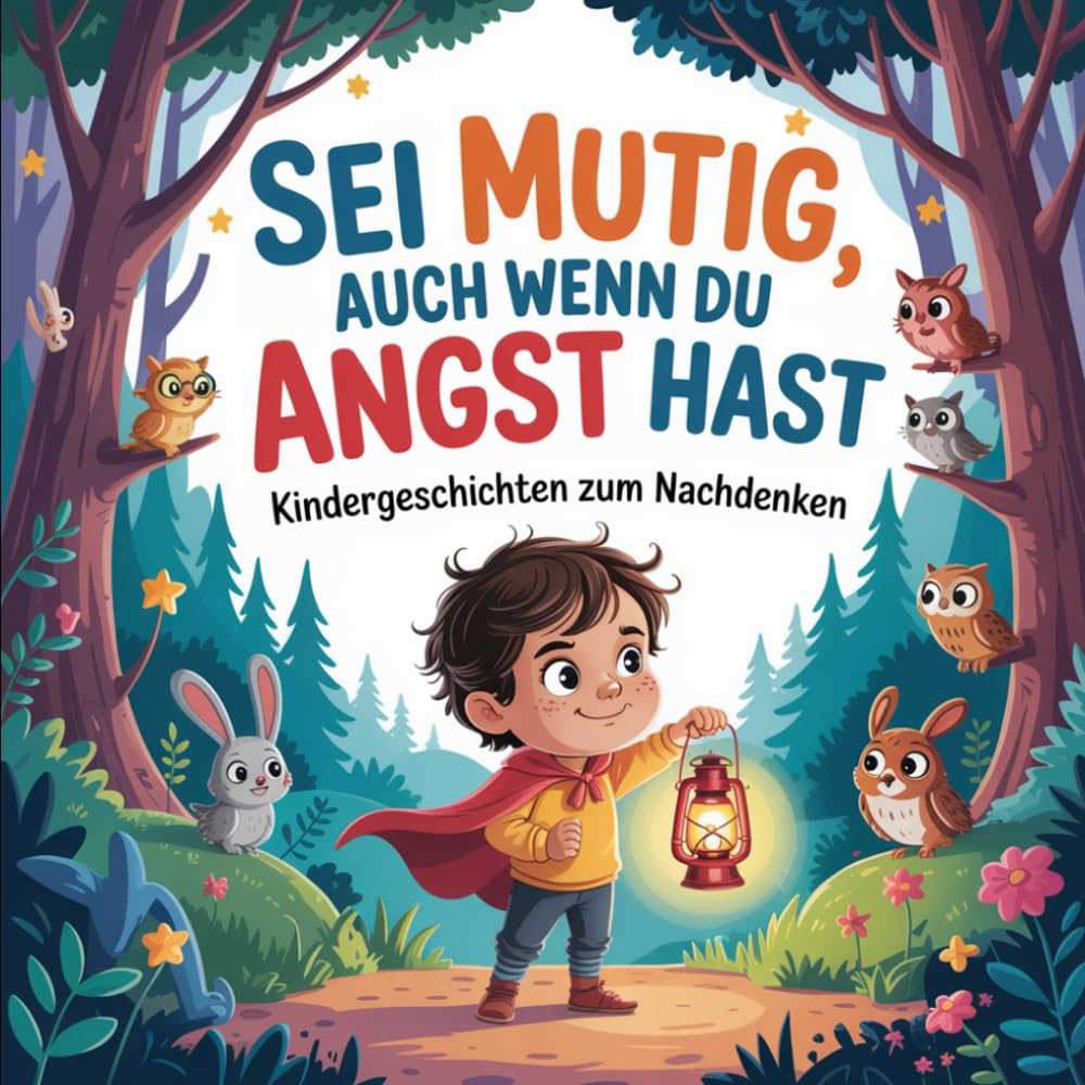 Kindergeschichten zum Nachdenken. Sei mutig, auch wenn du Angst hast.: Liebevolle Vorlesegeschichten über Mut, Angst und innere Stärke – für Kinder ab 4 Jahren