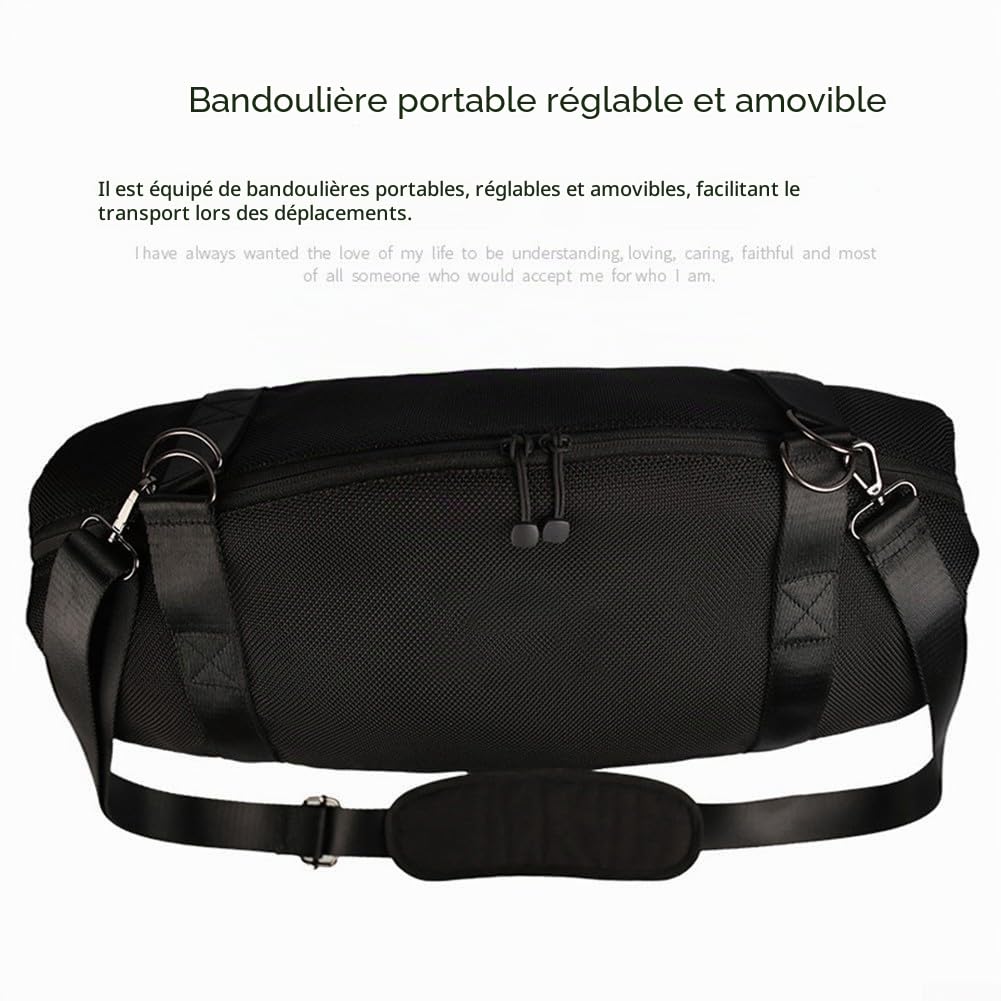 Étui de transport pour haut-parleur portable JBL-BOOMBOX 3 - Sac de rangement avec accessoires - Utilisation en extérieur