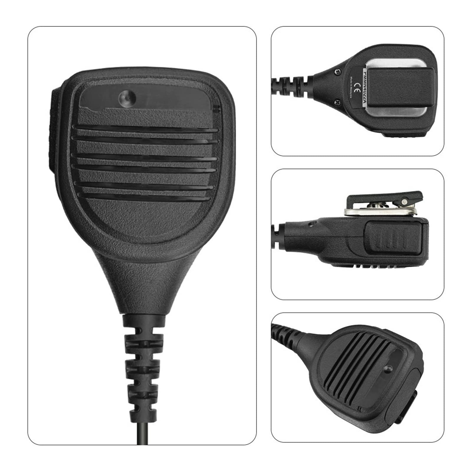 Altoparlante Mic Con Cavo Rinforzato Fit For Motorola Radio APX1000 APX4000 APX6000 APX7000 APX8000 XPR6350 Microfono Palmare Walkie Talkie Mic