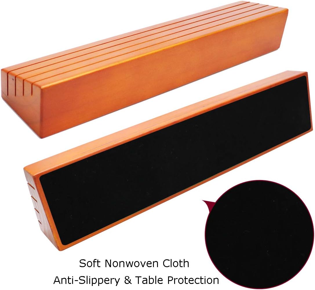 Exqline Wooden Playing Card Holder Tray Rack Organizer for Kids Seniors Adults - 13.8 inch* 3.1 Inch Extended Versions Long Enough for Bridge Canasta Strategy Card Playing - Image 3