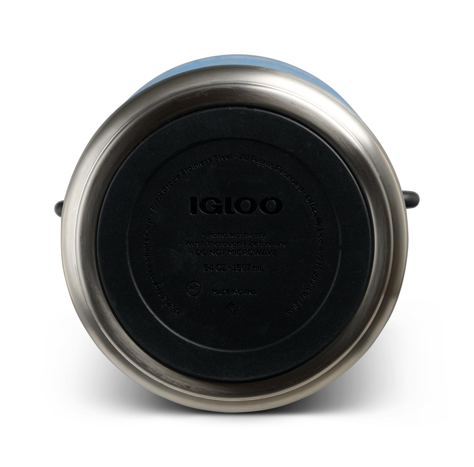 Igloo Trailmate - Botella de agua isotérmica híbrida (1,5 L, gran jarra de agua deportiva, enfriador de bebidas, hueso
