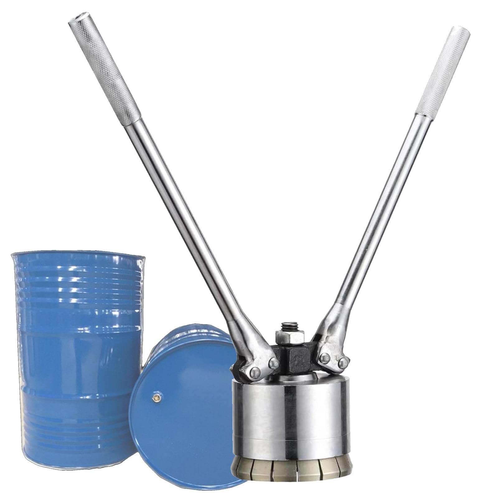 Pince à sertir Les Bouchons 35 mm/70 mm pour fûts d'huile de 200 L - Pince à sertir Robuste pour fûts, Outil Durable pour Le sertissage de Bouchons, Outil Indispensable pour Le sertissage.