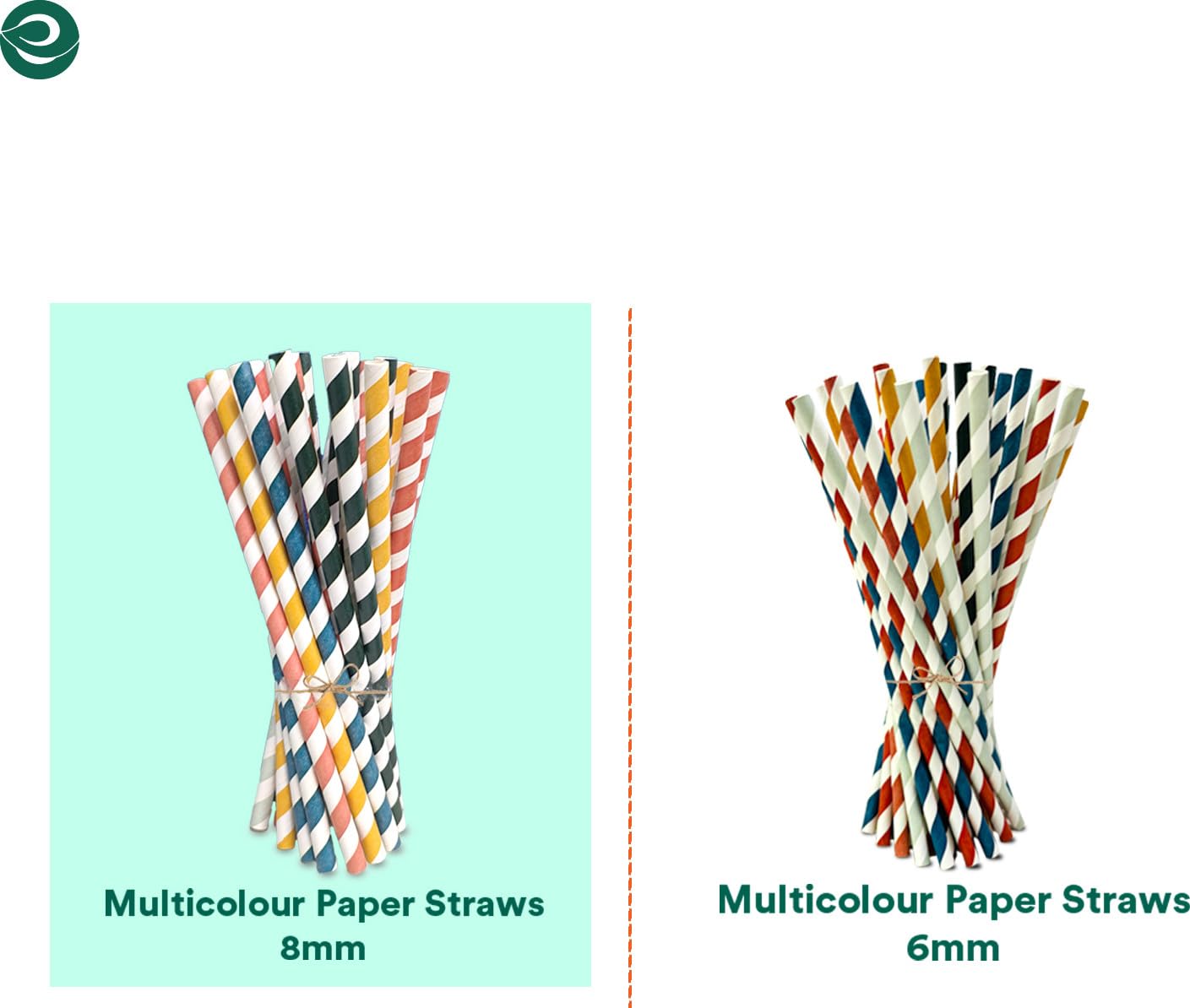 ASTRELLA Straight Drinking Straws | Multicolor Disposable Straws for Beverages (Pack of 100) 2