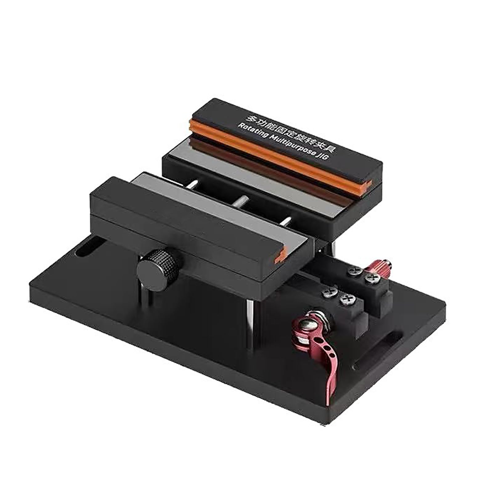 Msioytog Industrial 360 Rotating Clamping Tool Multifunctional 360 Degee Rotating Holding Fixture For Phone Back Cover Remove High Strength Repair Grip