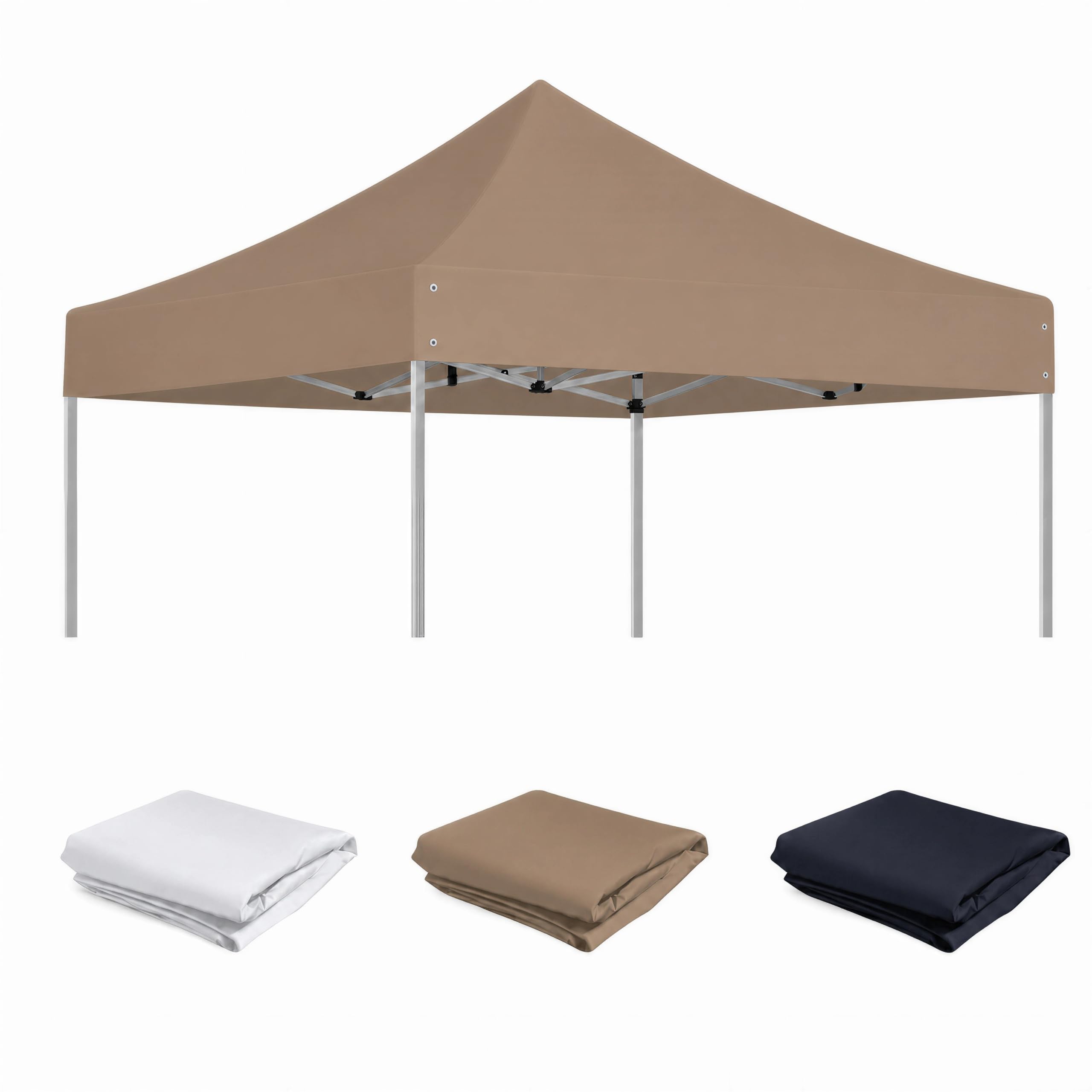 Photo 1 of KPROE 10x10 ft Canopy Replacement Top - Khaki
