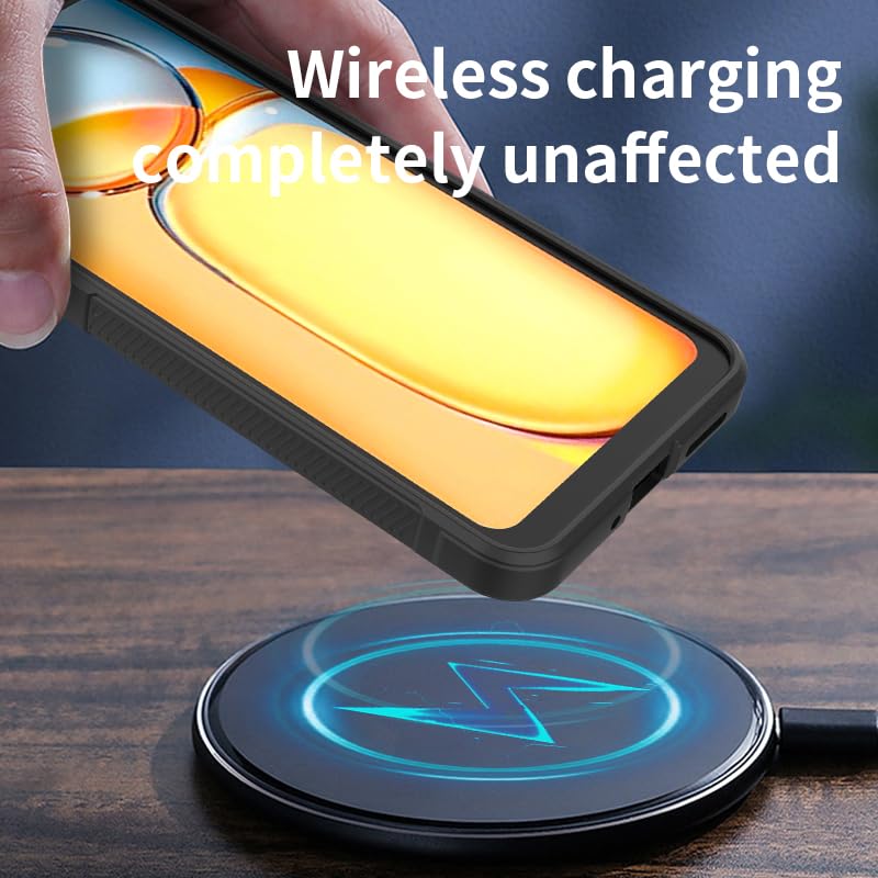 WOKEZ TPU-fodral till Xiaomi Redmi 13C/Poco C65 - Ljusblå