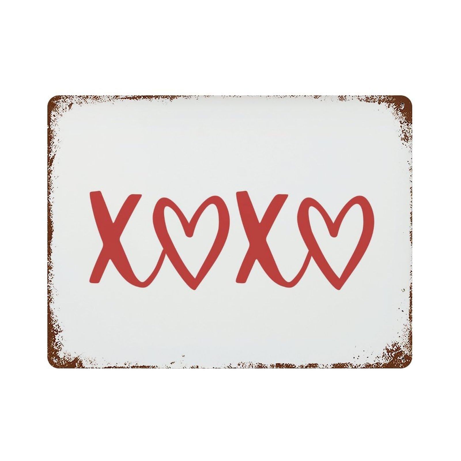 xiaoxiaoshen Minimalist Valentine Wall Decor Art Metal Tin Poster Modern Home Decor Art Home Bar Shop Decorations Vintage Sign 30x40cm