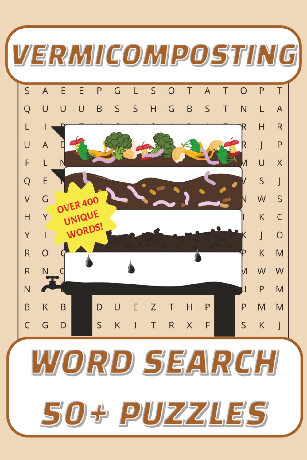 Vermicomposting Word Search Puzzle – The Ultimate Educational Activity for Worm Composting Enthusiasts