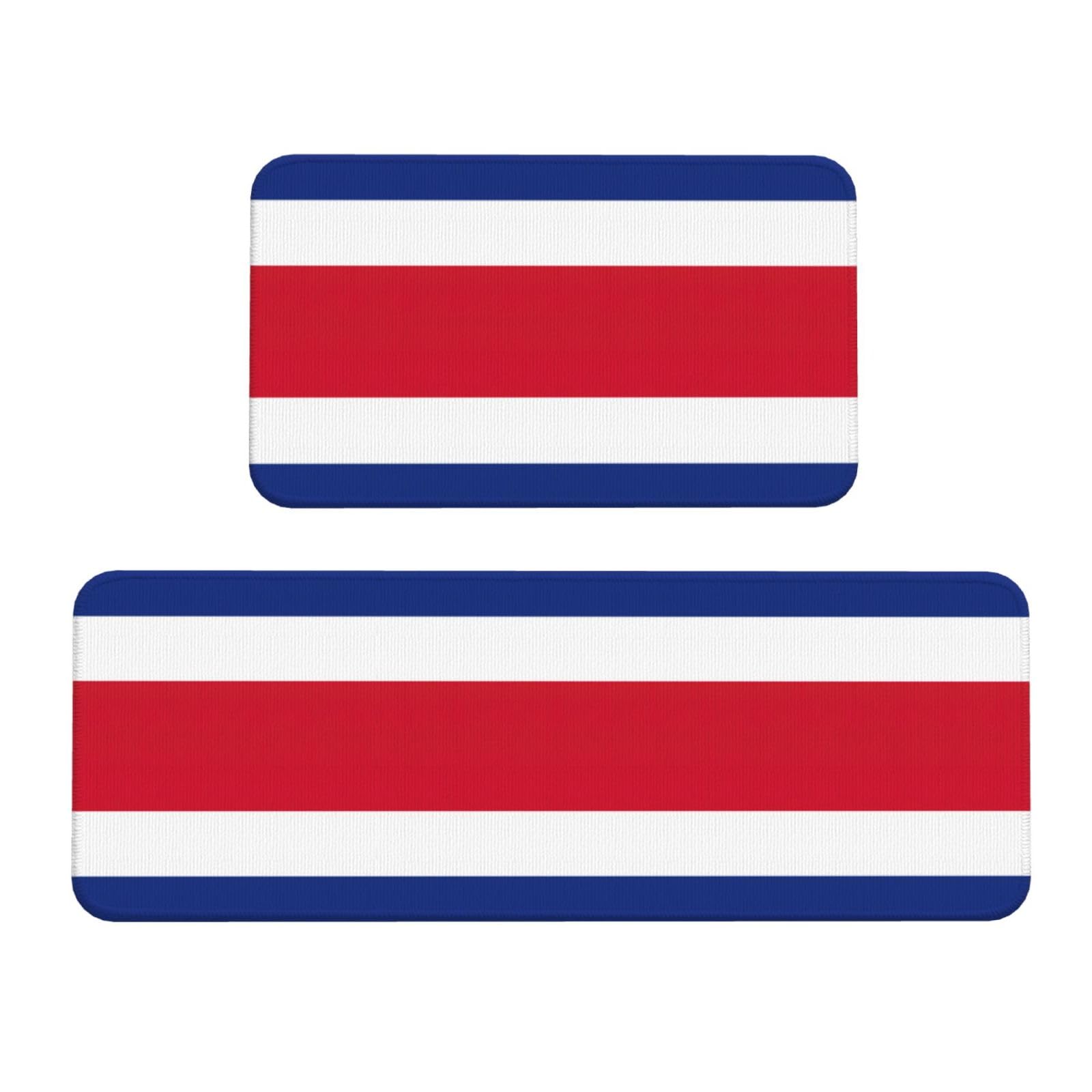 Tapetes de cocina antideslizantes EdWal con diseño de Costa Rica e impermeables