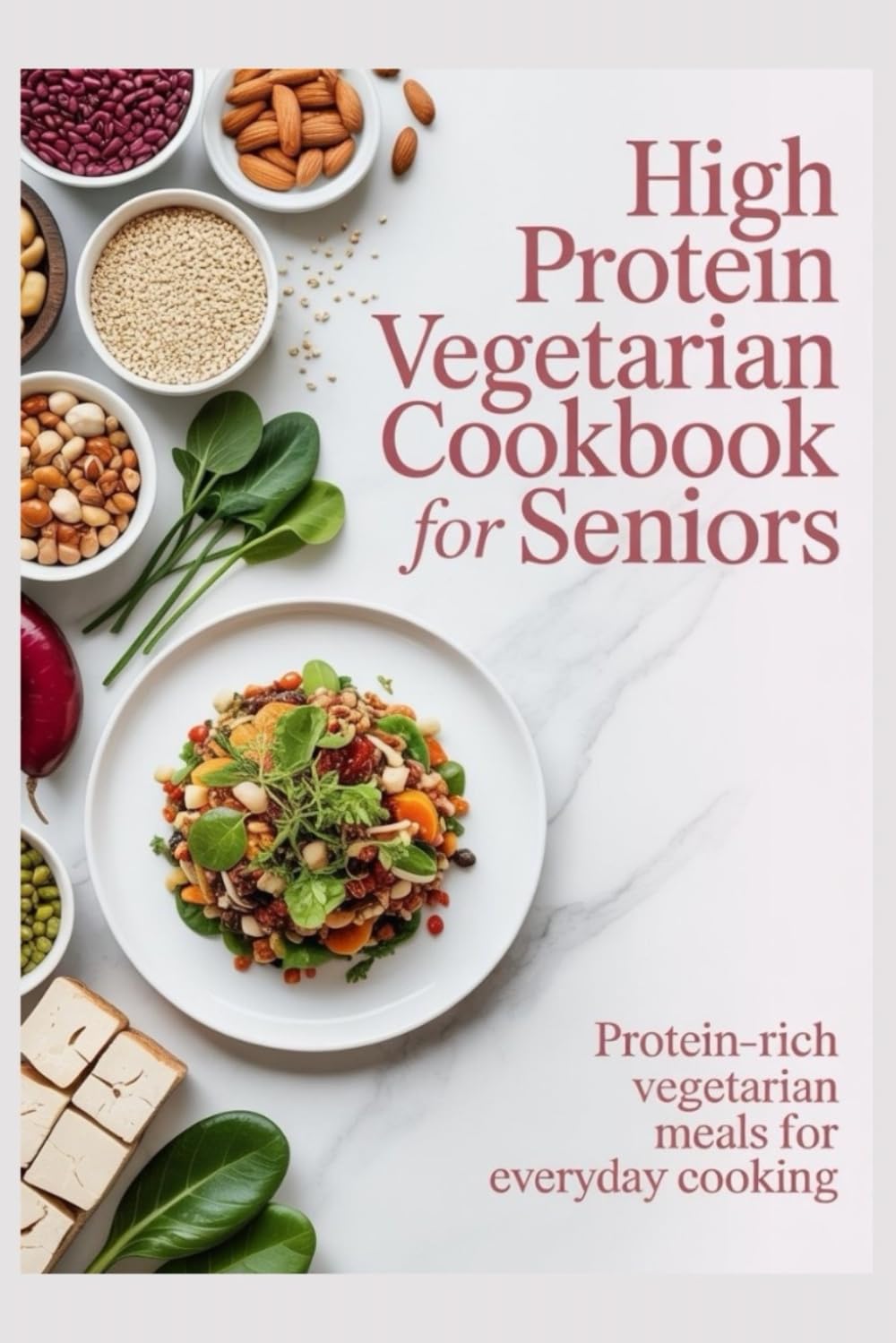 HIGH PROTEIN VEGETARIAN COOKBOOK FOR SENIORS: Protein-Rich Vegetarian Meals for Everyday Cooking