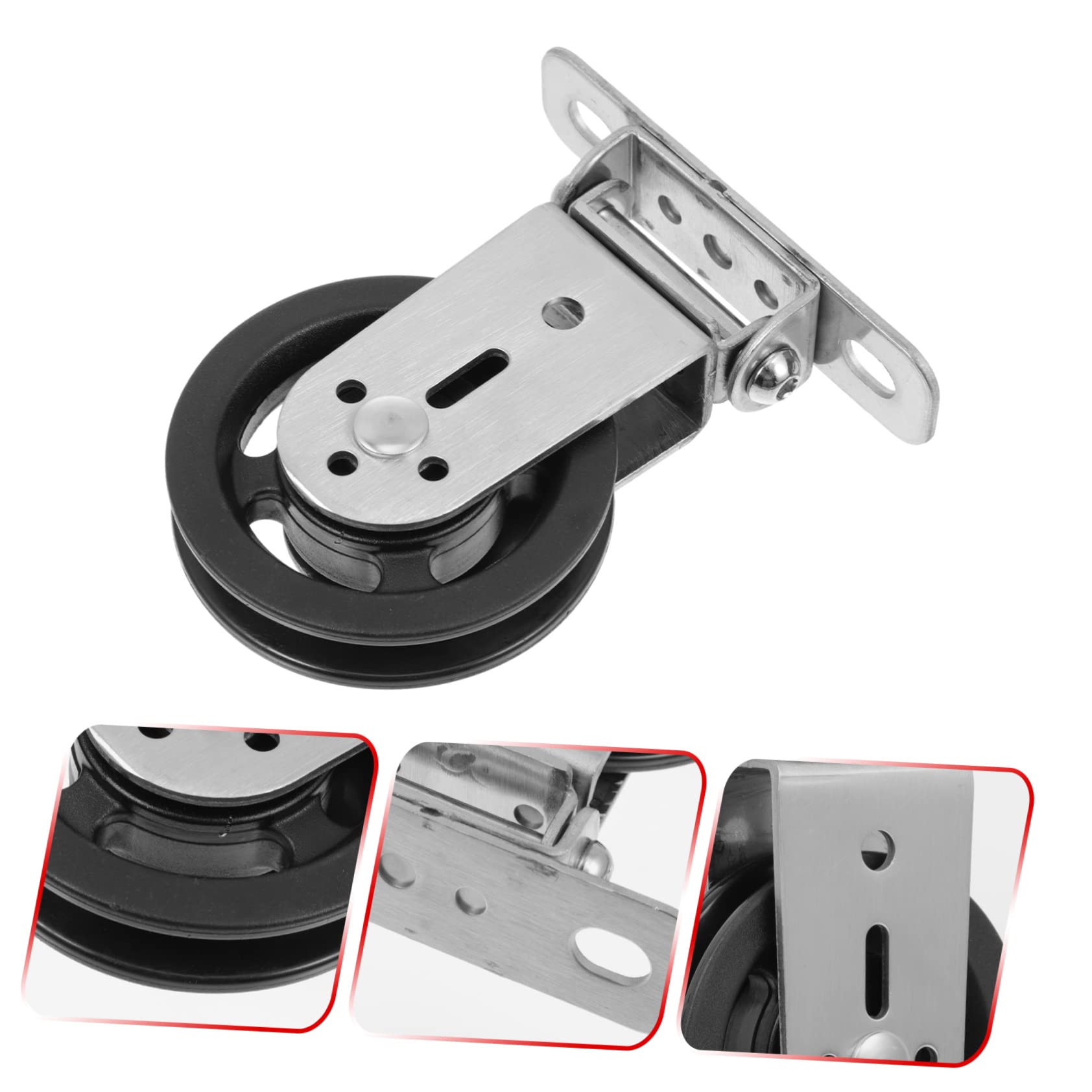 Cabilock Carrucola Fitness in Nylon 1 Pezzo Ruota Grande Scanalatura