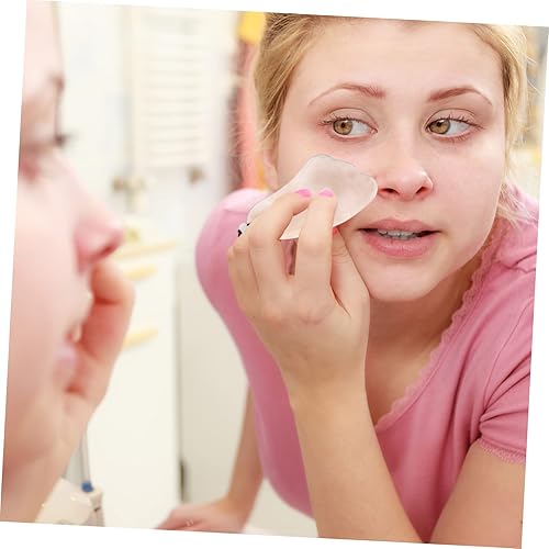 Miniatura 4 de Healvian 1pc Scraping Board Beauty Tools Massage Scraper Face Massager Guasha Massager Scraping Massage Tool Jade Guasha Gua Sha Tool Massage Board