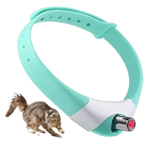 Wearable Laser Toy Collar for Cats – USB Rechargeable, Red