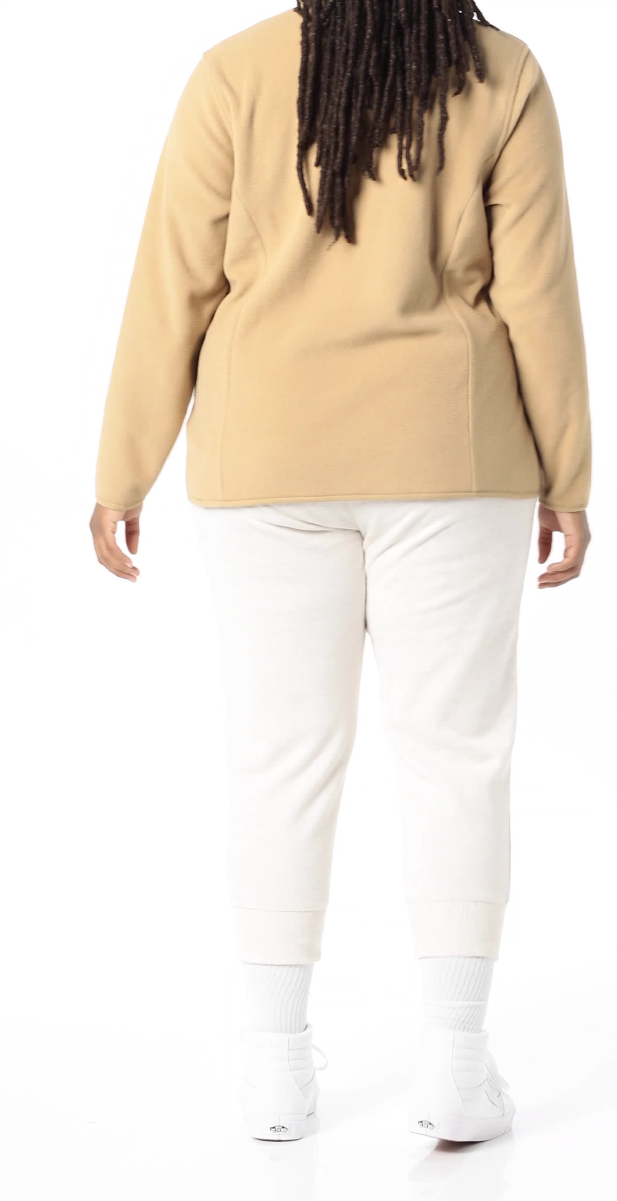 Giacca In Pile Donna Essentials - Calda E Comoda, Perfetta Per L'inverno (anche Taglie Forti) - Foto 11