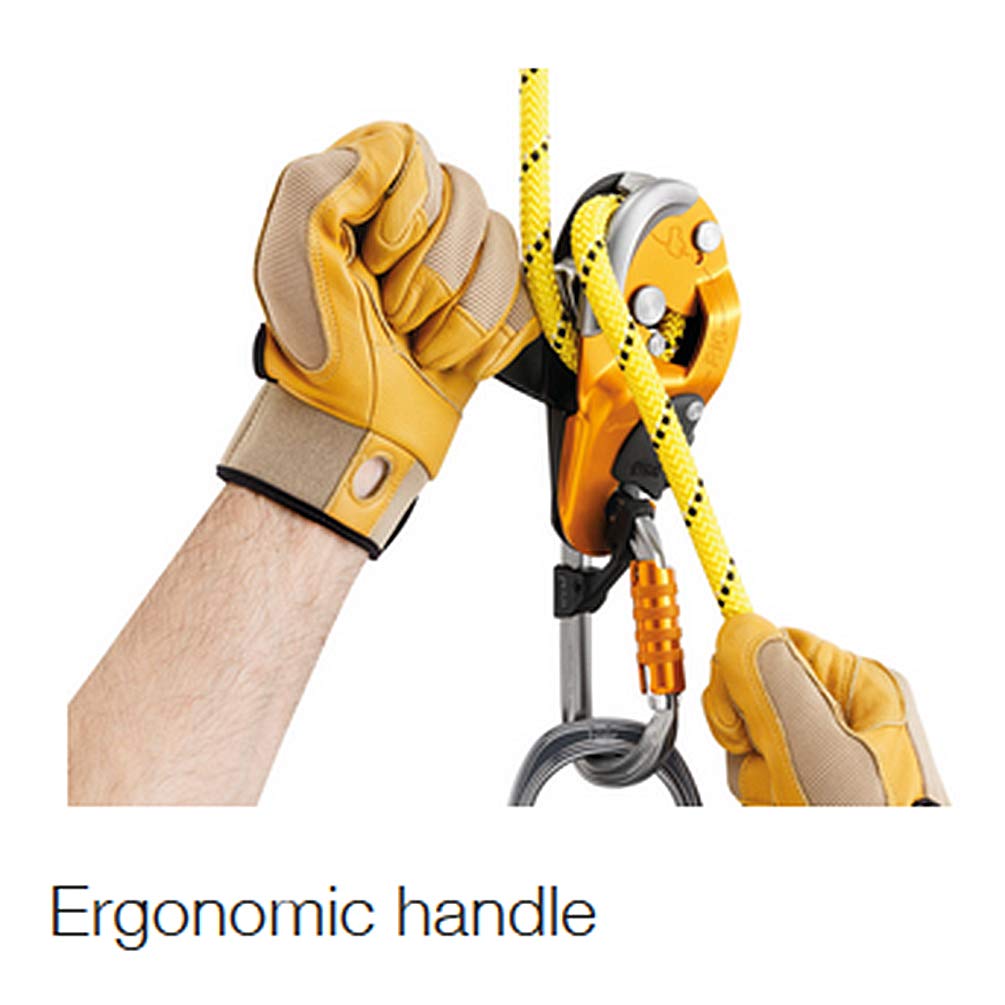 PETZL RIG Descender con bloqueo automático de cuerda 10-11,5 mm NFPA