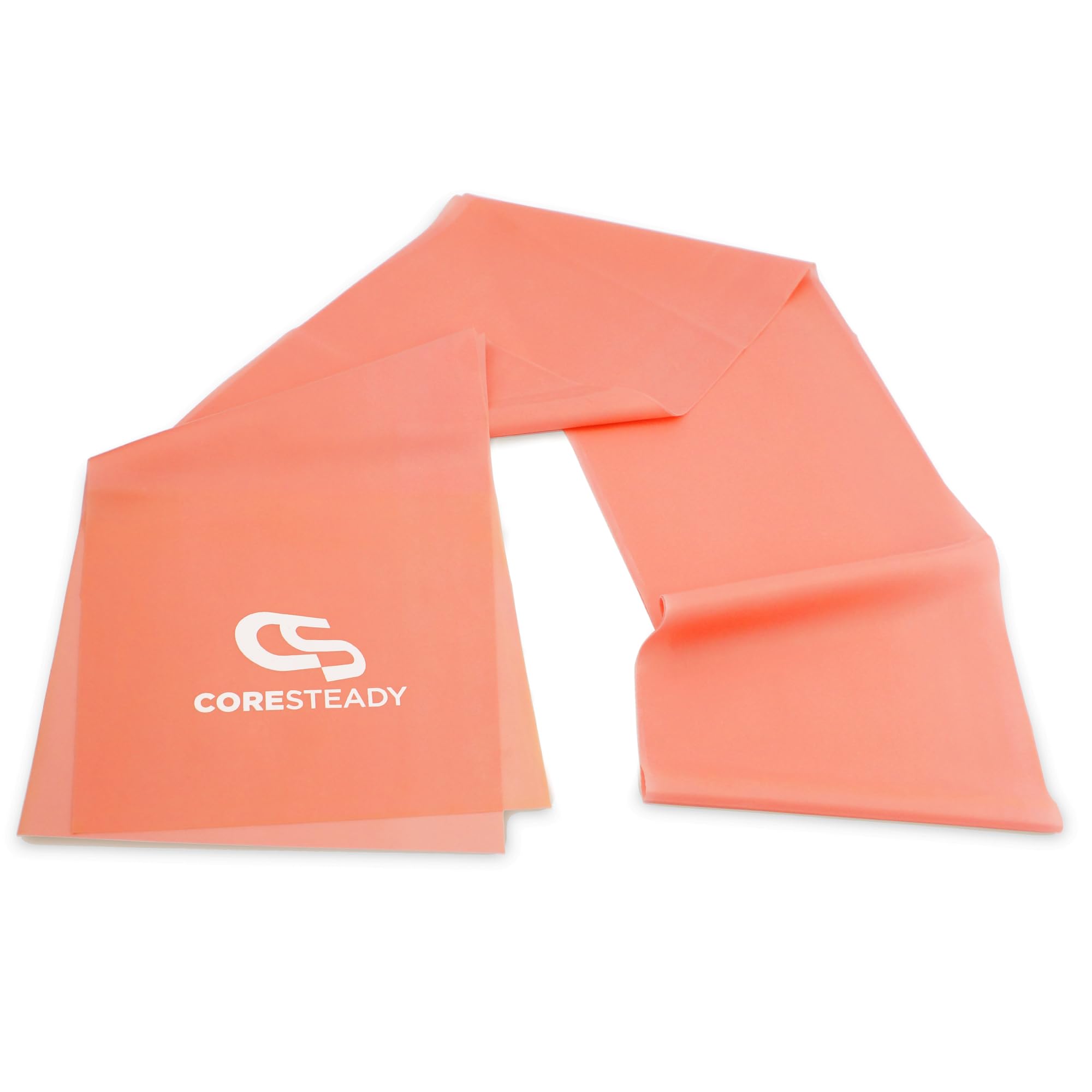 Coresteady Resistance Therapy Bands | Premium Quality Fitness Bands for Pilates, Yoga, Strength Training | Physical Therapy & Rehab | Unisex | Exercise Guide Included (1. Pink - Weak, 2 Meters)