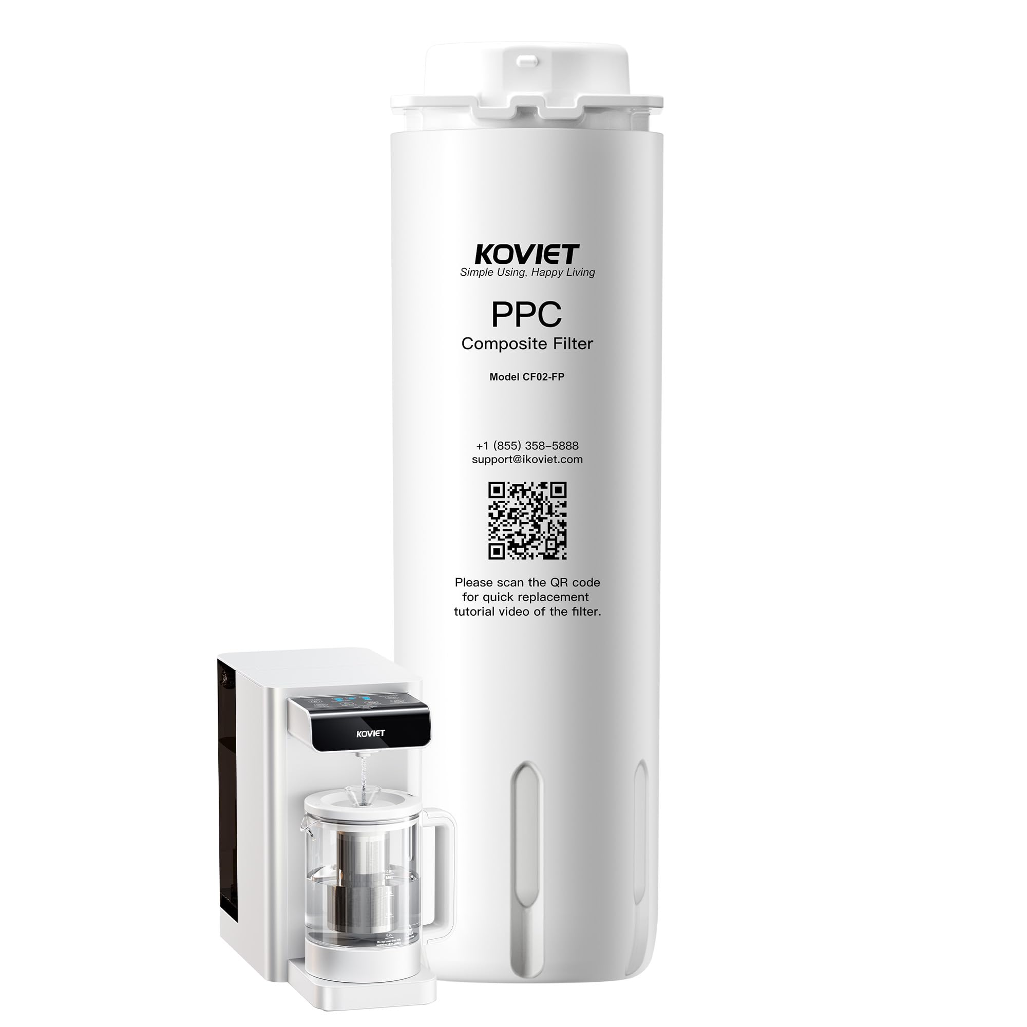 Ppc Filter Snapklik.com : KOVIET CF02-FP PPC Filter Replacement Cartridge