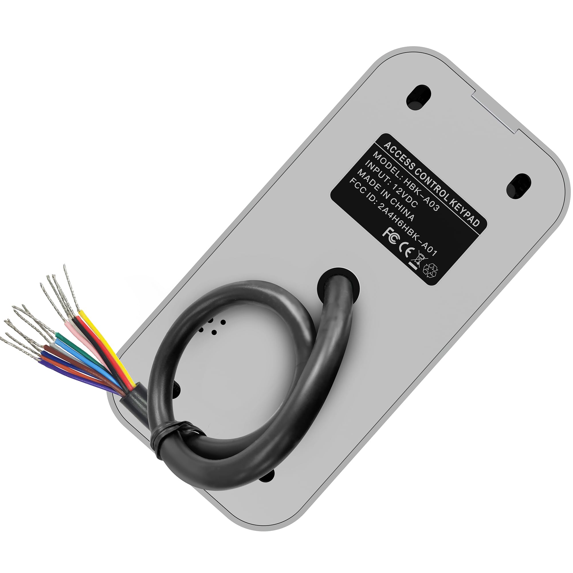 UHPPOTE 125 kHz Zutrittskontrolltastatur RFID-Kartenlesegerät | Metallgehäuse Wasserdicht mit 26 Bit Wiegand-Ausgang für Außentüren