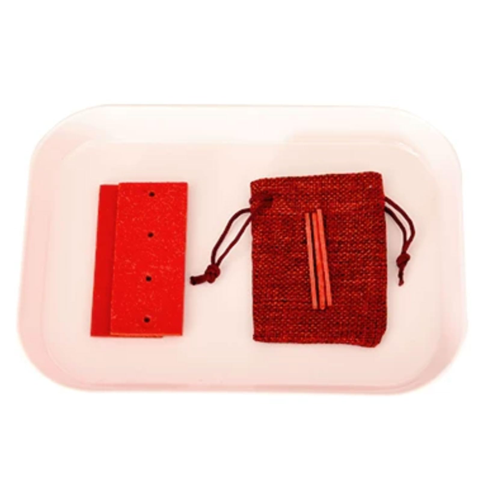 ttnmrc Montessori Pegging Board Toy, Geometric Shape Pegboard Set with Wooden Sticks, Hand-Eye Coordination Fine Motor Skills,red