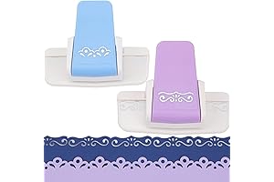 2 Pieces Border Punch for Paper Crafts
