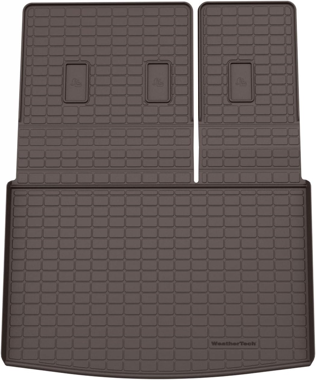 WeatherTech SeatBack Cargo Liner HP for Chevrolet Suburban, Yukon XL Behind 3rd Row (431750IM), Cocoa