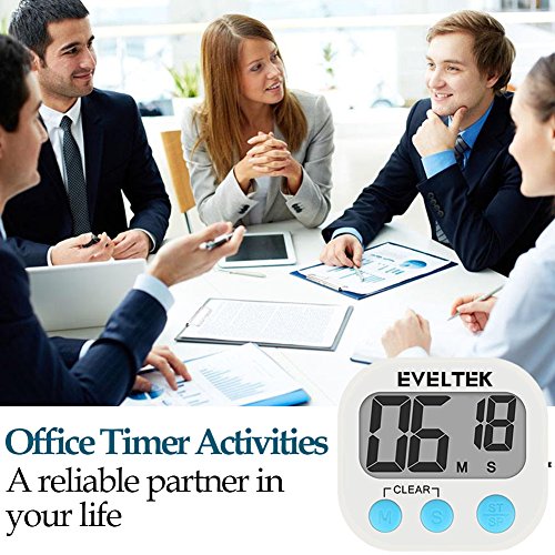 EVELTEK 2 PACK Timer da Cucina, Timer Digitale da