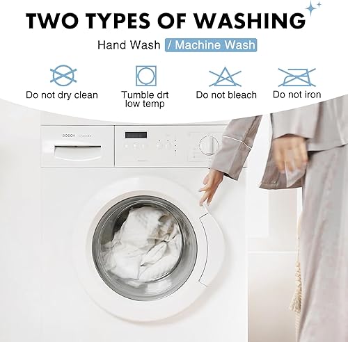 Miniatura 7 de Sweetcrispy Protector de colchón impermeable tamaño matrimonial, funda de colchón 100% impermeable agradable a la piel, protector de colchón de