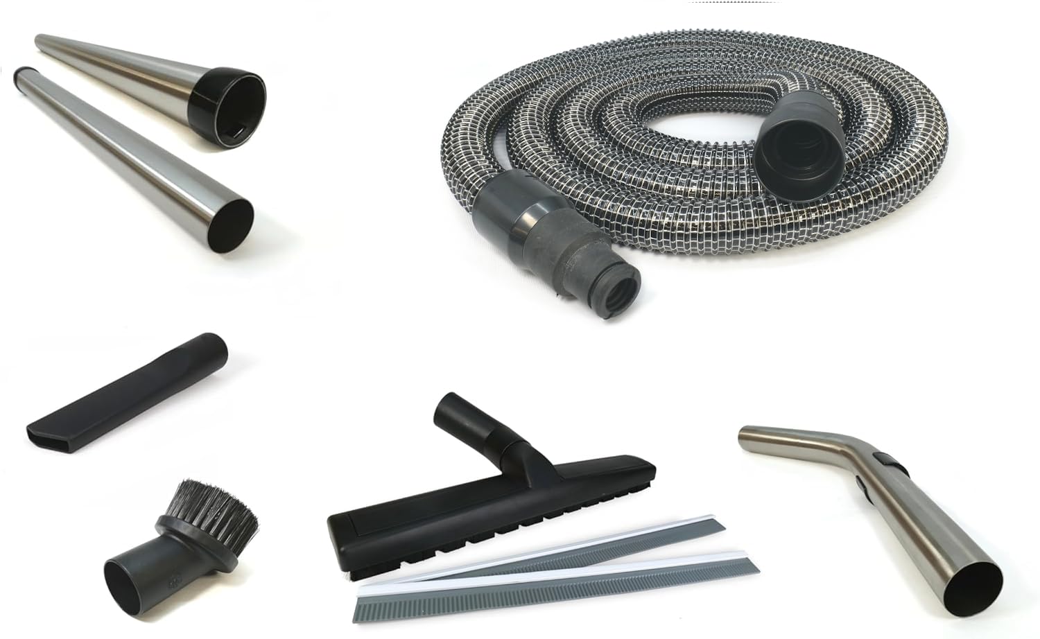Kallefornia K659G_Kit Gewebeschlauch mit Werkzeugmuffe + Rohr + Düsen-Set für Festool CTL 36 / CTM 36