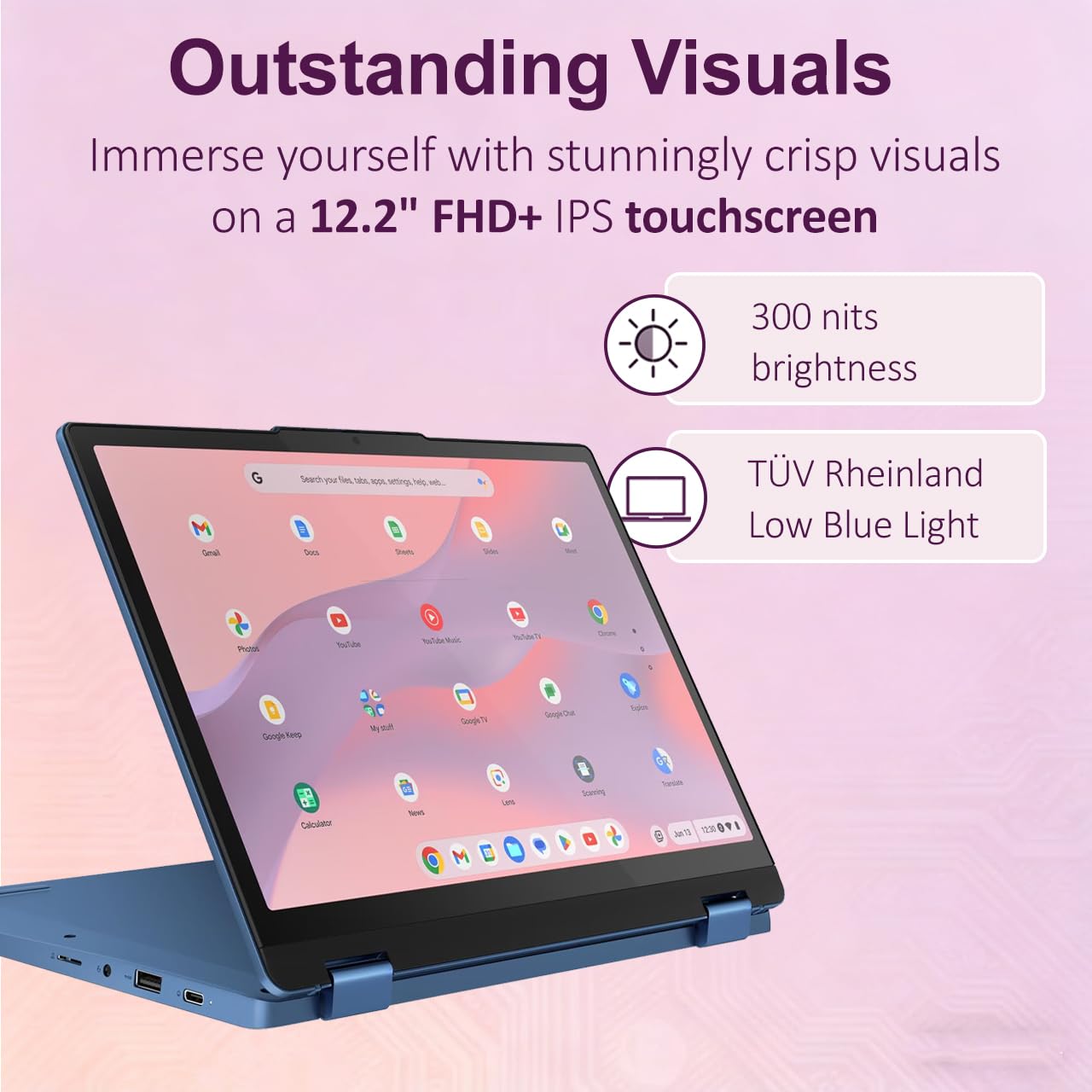 Amazon.com: Lenovo IdeaPad Flex 3i Chromebook 2-in-1 Laptop (12.2