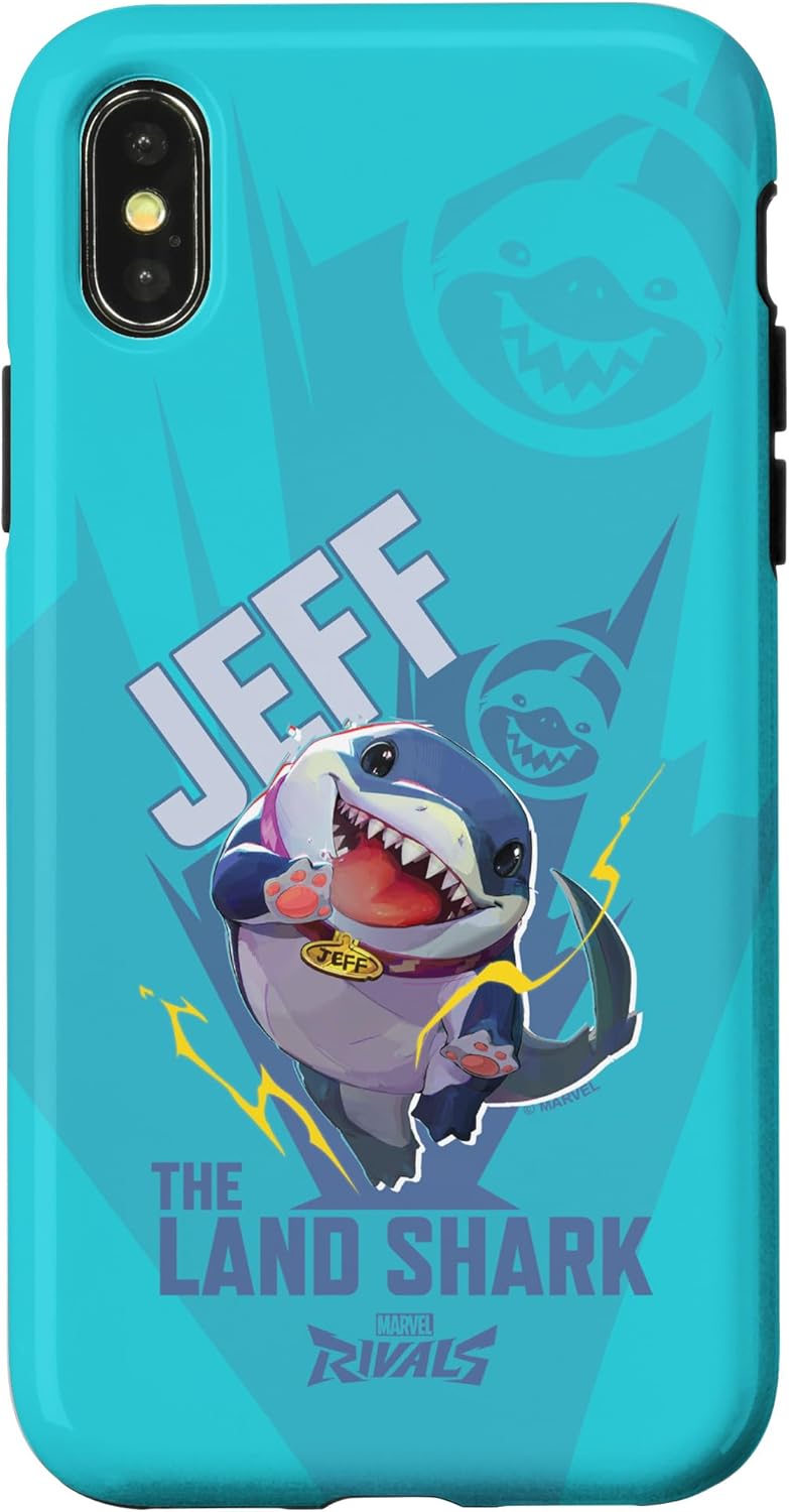 Marvel Rivals Jeff The Land Shark Cute Portrait Case for iPhone 13