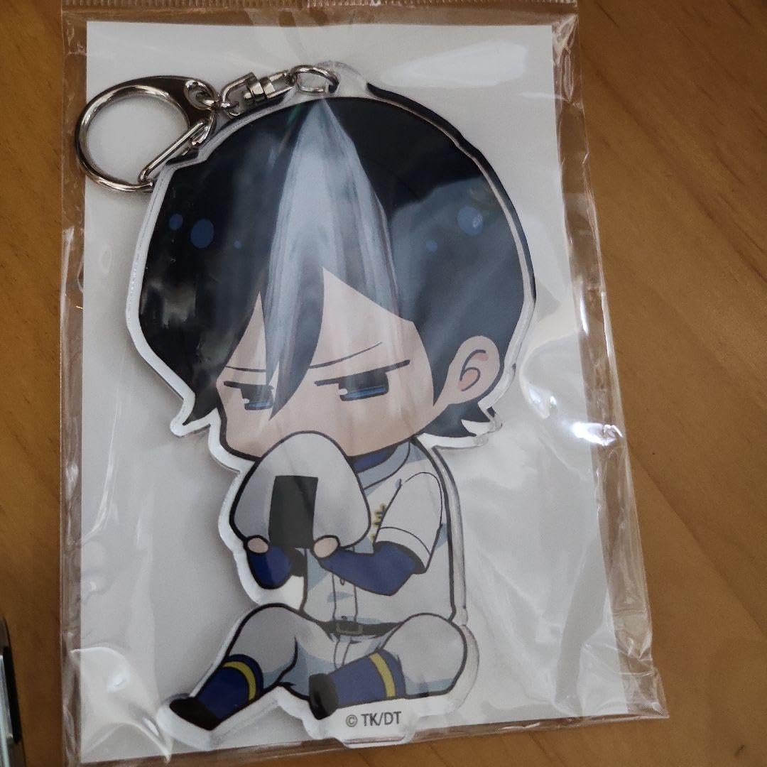 ダイヤのA アニカフェ アクリルキーホルダー Amazon.co.jp: ダイヤのA アニメイトカフェ BIGアクリル