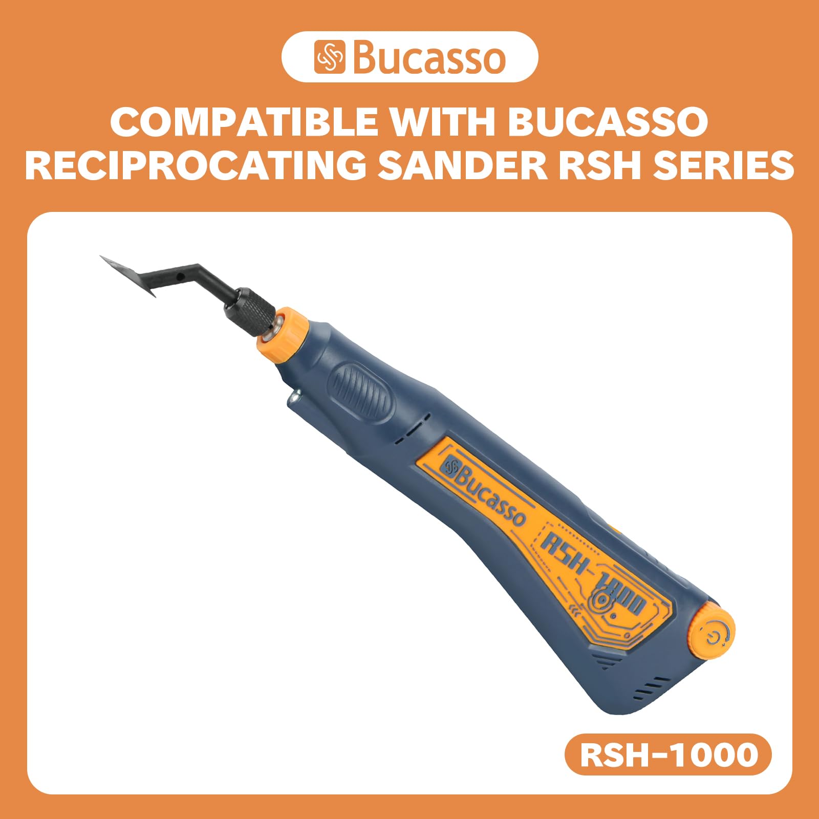 Lija para lijadora recíproca RSH-1000, 10 uds con 20 almohadillas