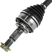 Vista 167 de TRQ Juego de conjunto de eje de transmisión CV delantero para conductor y pasajero, 2 piezas, compatible con Ford Explorer 4WD 95-01, Explorer AWD