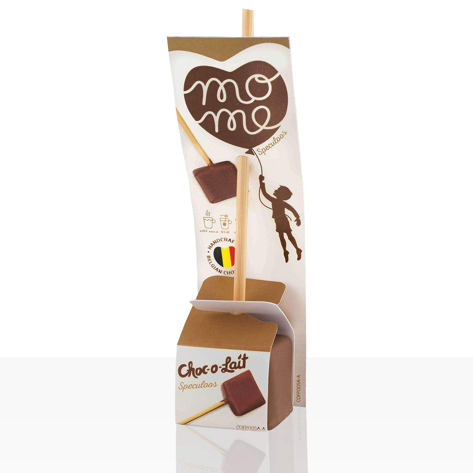 Choc-o-lait MoMe Trinkschokolade am Stiel Spekulatius 4 x 24Stk Karton