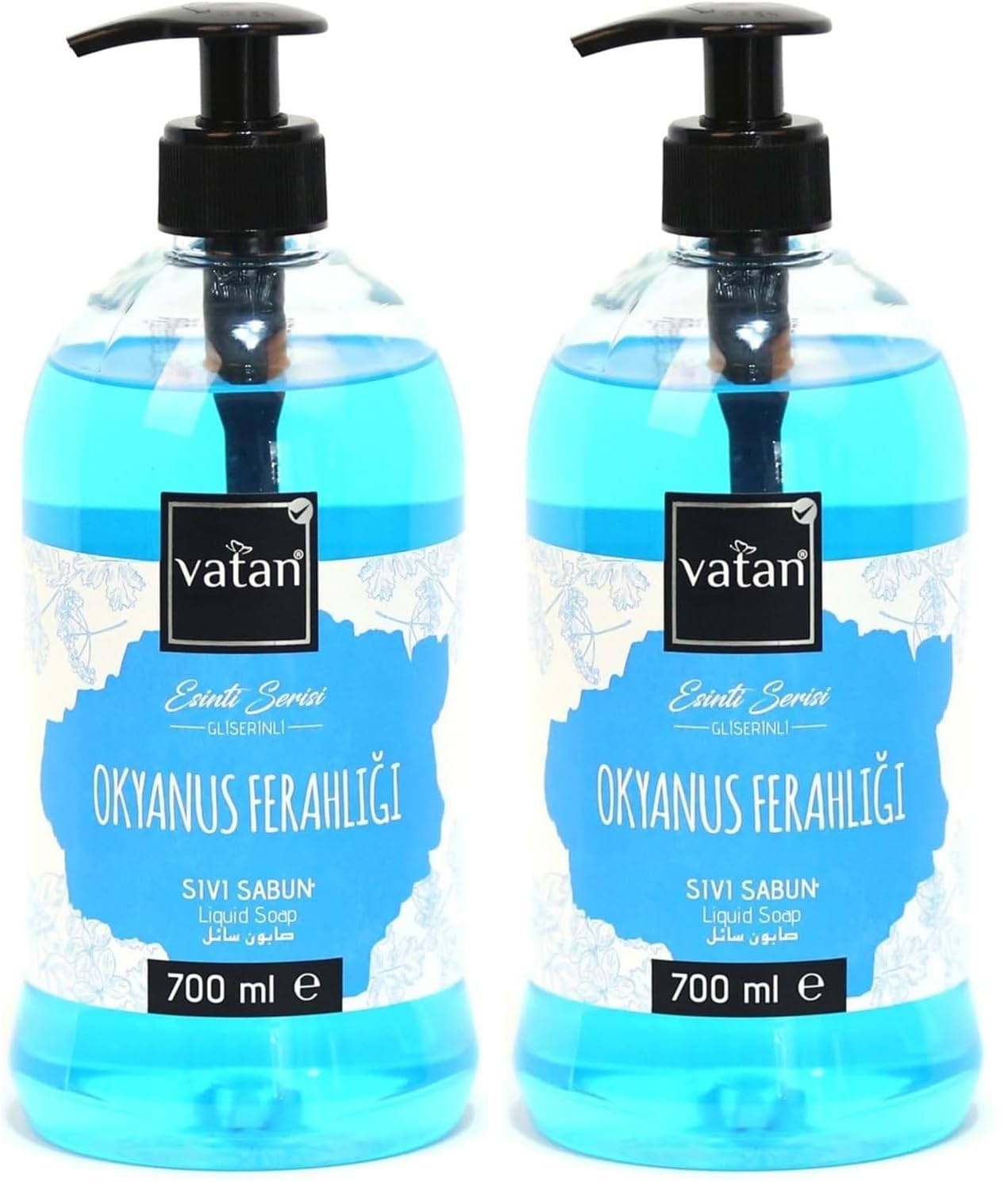 Vatan Sıvı Sabun Okyanus Ferahlığı 700 ml 2li paket