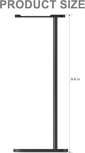 Miniatura 5 de MHQJRH Soporte de auriculares de aluminio para Sennheiser, Sony, Bose, Beats, AKG, Razer Soporte de exhibición de auriculares (negro)