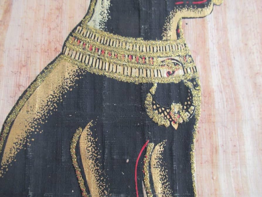 パピルス　古代エジプト神話のタペストリー エジプトの古代性：エリゼの野原。死者の書」のパピルスに描かれ